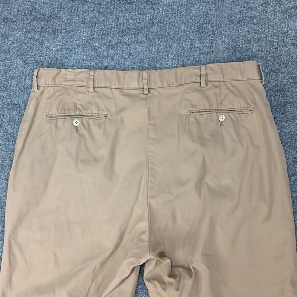 Polo Ralph Lauren Pant Mens 38 Warm Stone Chino High Rise Flat Front Cotton - Picture 11 of 16